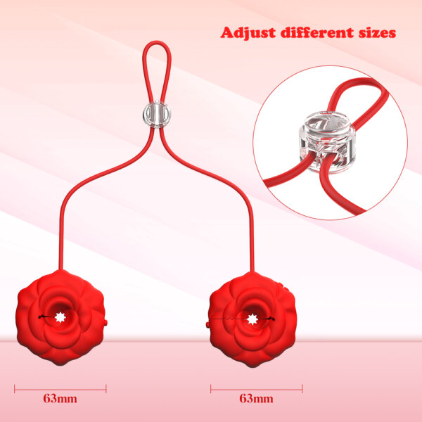 Tickt Twins Lure Nipple Toy with Adjustable Size Options