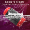 6 Tickt Double Entrance Manual Squeezable Male Masturbator Easy to Clean