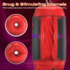 7 Tickt Double Entrance Manual Squeezable Male Masturbator Snug and Stimulating Internals