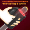 6 Tickt Submarine Male Masturbator Secure Grip Pleasure Device Non-Slip Strap & Surface