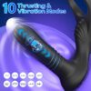 Tickt Double Ring Prostate Massager 10 Thrusting and Vibrating Modes