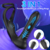 Tickt Double Ring Prostate Massager 3 in 1 Functions