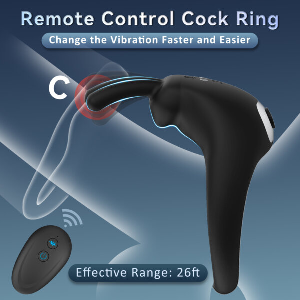 Tickt Expert Rabbit Cock Ring Remote Control