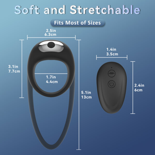 Tickt Expert Rabbit Cock Ring Soft and Stretchable