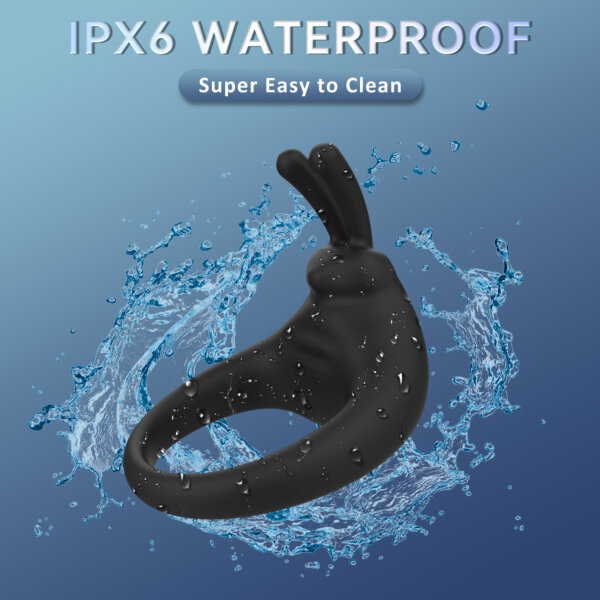 Tickt Expert Rabbit Cock Ring IPX6 WATERPROOF