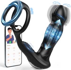 Tickt Waggling Vibrating & Pulling Prostate Massager