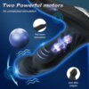 Tickt Waggling Vibrating & Pulling Prostate Massager with Two Powerful Motors
