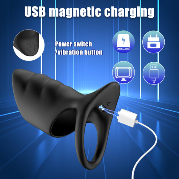 Tickt Love Fun Cock Ring USB Magnetic Charging