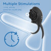 Tickt Rose Cock Ring Multiple Stimulations