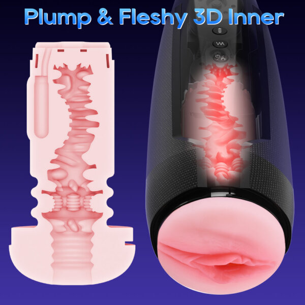 10 Tickt Star Space Male Masturbator Plump & Fleshy 3D Inner Tunnel
