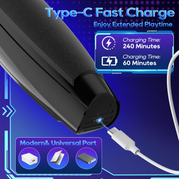 11 Tickt Star Space Male Masturbator Type-C Fast Charging