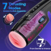 6 Tickt Star Space Male Masturbator with 7 Thrusting Modes