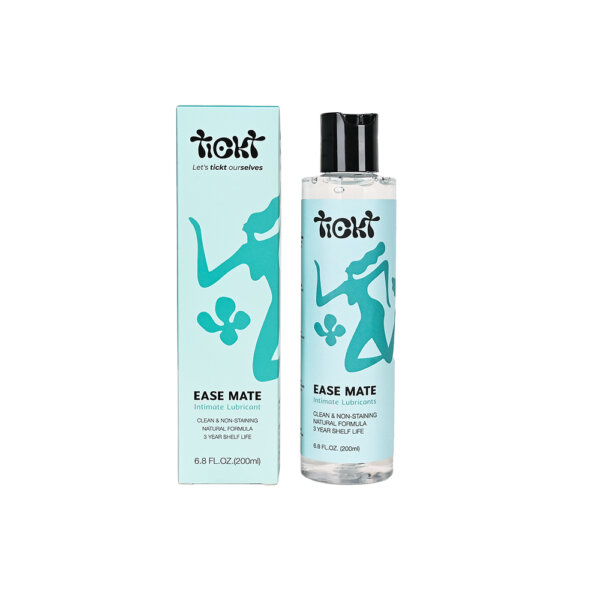 Tick Ease Mate Natural Water-based Intimate Lubricant Discreet Packaging