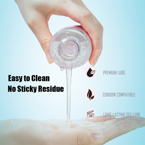 Tick Ease Mate Natural Water-based Intimate Lubricant Easy to Clean