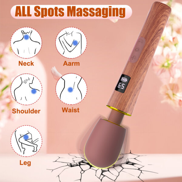 04 Tickt Fairland Vibrating Wand All Spots Massaging