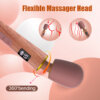 05 Tickt Fairland Vibrating Wand with Flexible massager head