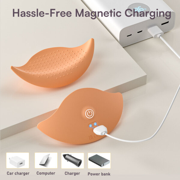 Tickt Leaflet Touch App Controlled Nipple Vibrator Hassle-free USB Magnetic Charging