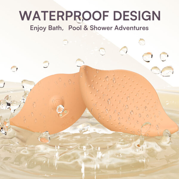 Tickt Leaflet Touch App Controlled Nipple Vibrator Waterproof Design