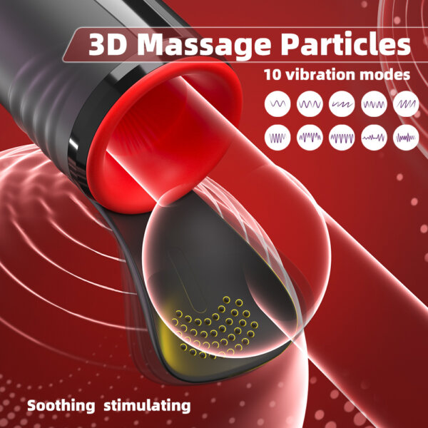 5 Tickt Subaru 4-in-1 Auto Male Masturbator with 3D Massage Particles