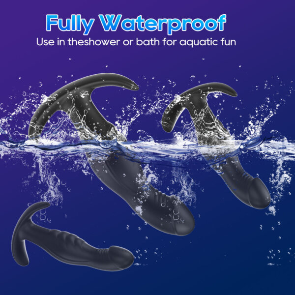 Tickt 3-piece Set Anal Plugs Fully Waterproof