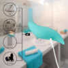 7 Tickt Vibro & Suction Dolfin with Convenient USB Fast Charging