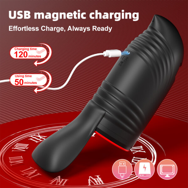 7 Tickt Subaru 4-in-1 Auto Male Masturbator with USB Magnetic Charging