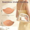 Tickt Leaflet Touch App Controlled Nipple Vibrator Seamless Under Clothing