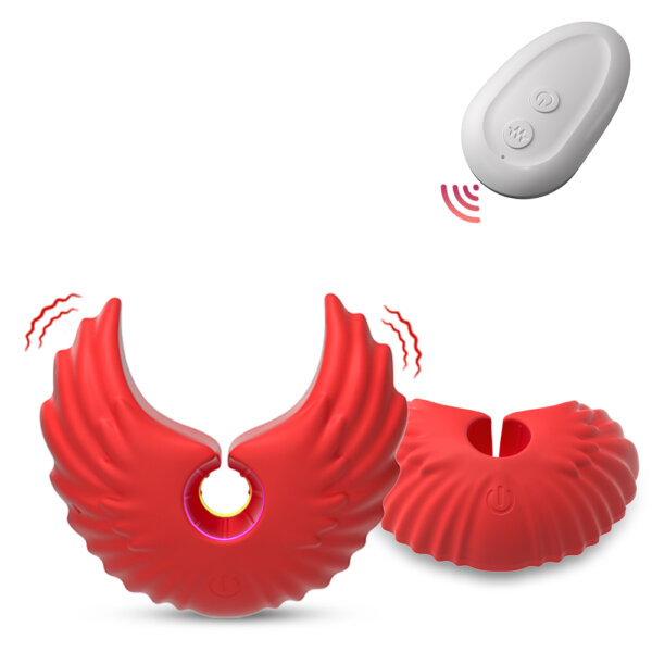 Tickt Angel Love Nipple Massager Red Color